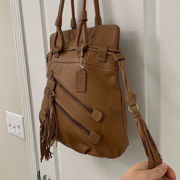 Tan / Light Brown Leather Bag - Picture 7 of 16
